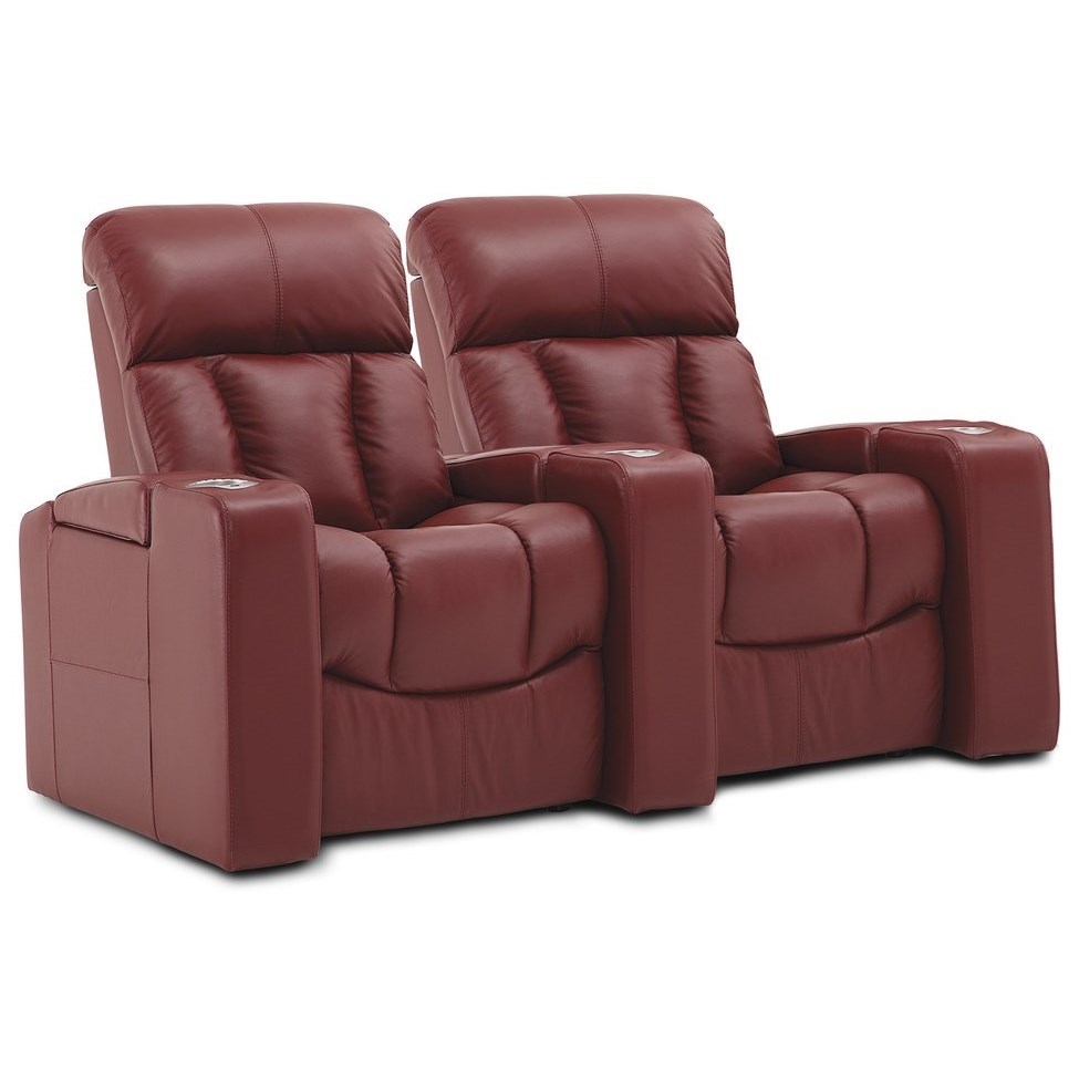 Palliser Paragon 2Seat Power Reclining Home Theater Seating with Power Headrests, USB Ports